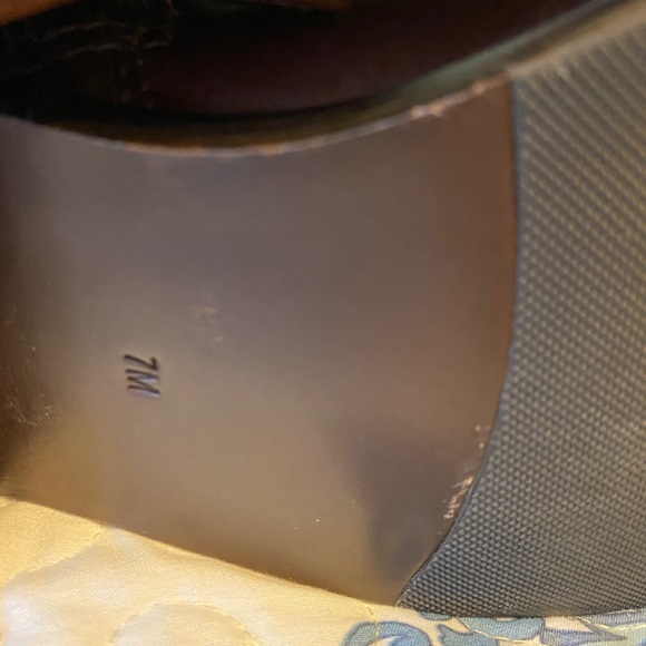 Tory Burch Riding Boots Brown leather/Grey wool - Picture 4 of 4